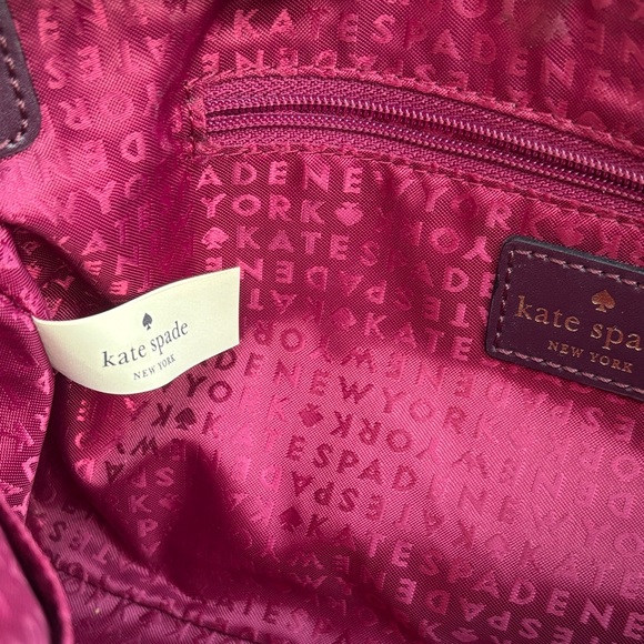 Kate Spade Deep Purple Crossbody Bag - Picture 2 of 8